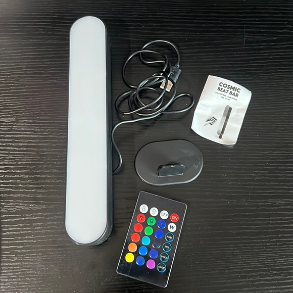 Cosmic Beat Bar LED with Remote NIB - Picture 2 of 6